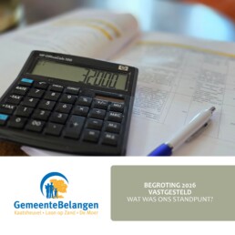 Begroting 2026