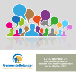 bijpraten raadsvergaderingen